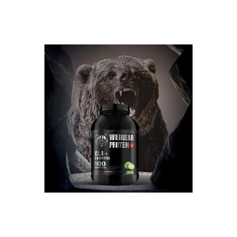 Cla Carnitina Wild Beard 1kg Pre Entreno Sabores 100 Servs