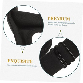 COHEALI Adjustable VR Eye Mask Cover Breathable Sweat Guard for VR Headsets Easy Fit Design for Comfort Clean Gaming for Face Shapes