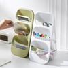 Hosoncovy Countertop Cutlery Drying Holder 3 Tier Cutlery Drainer Tableware