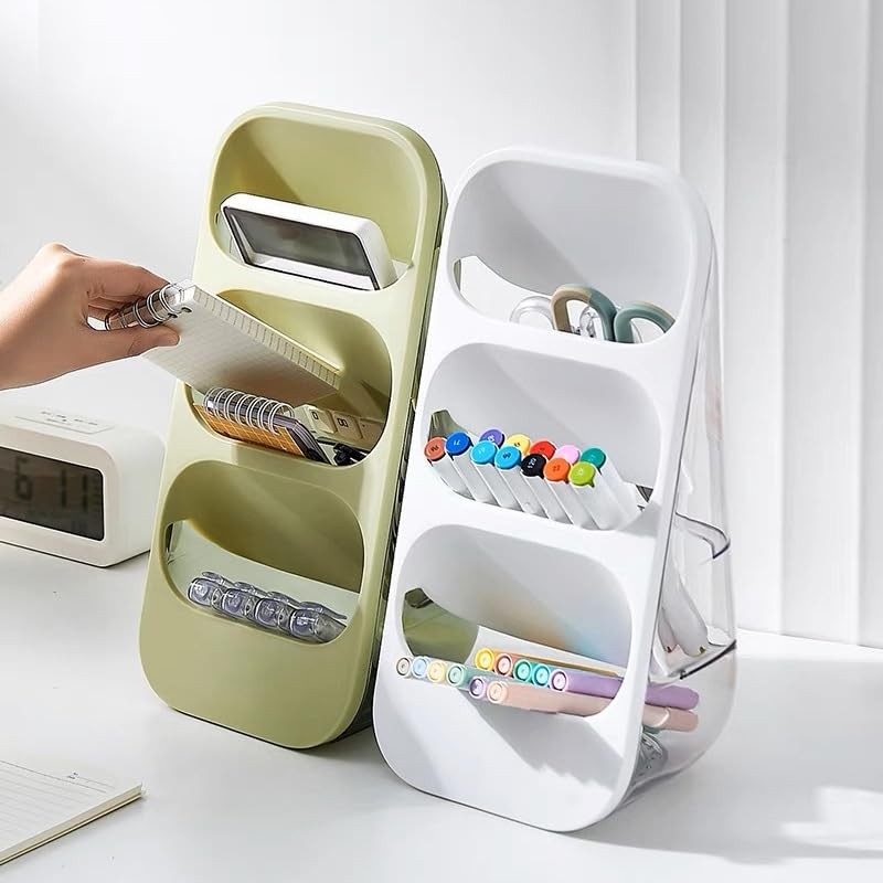 Hosoncovy Countertop Cutlery Drying Holder 3 Tier Cutlery Drainer Tableware