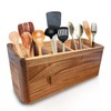 Dstuff Large Kitchen Utensil Holder Organizer for Counter or Countertop,