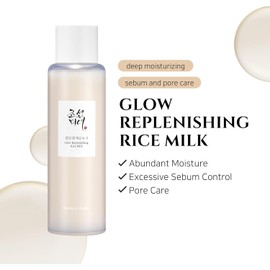 BEAUTY OF JOSEON Rice Milk Toner tónico facial - hidratante K-Beauty para poros y control de brillo, textura lechosa para piel mixta y grasa - 150 ml