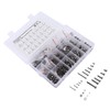 1080Pcs/Set M2 M3 M4 Screw Nut Gasket Kit Stainless Steel