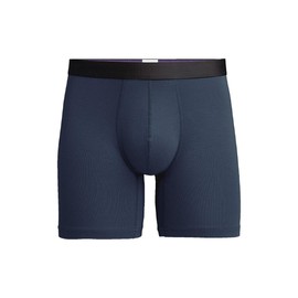 MeUndies - Calzoncillos tipo calzones para hombre, entrepierna de 6 pulgadas con tela transpirable y cómoda de Tencel micro modal, zafiro oscuro , Large