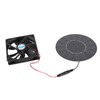10W Solar Powered Exhaust Fan Monocrystalline Silicon Solar Panel Fan