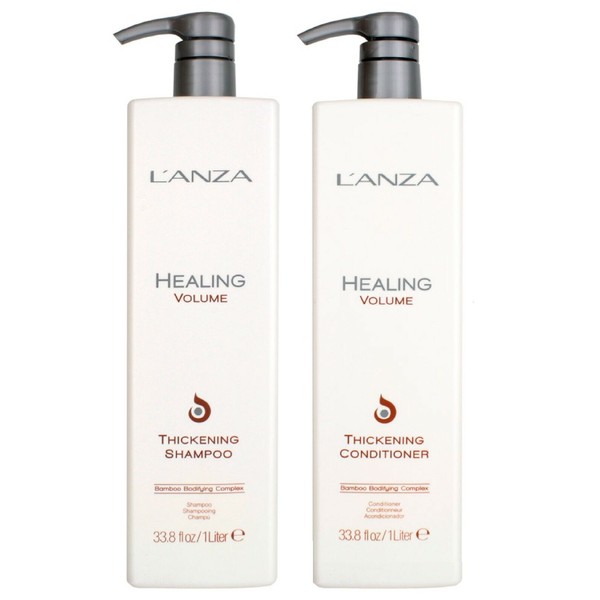 Lanza Healing Volume Thickening Shampoo & Conditioner 33.8 fl oz Duo