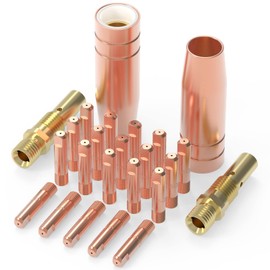 YESWELDER MIG Welding Gun Kit, .023" Tip-Nozzle-Diffuser for Lincoln Magnum 100L and Tweco Mini/#1 (.023" Accessory Kit), Compatible with YESWELDER Welders