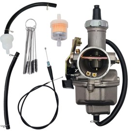 FINDCARB FINDCARB TRX 200 Carburetor & Throttle Cable Fit for Honda ATV Fourtrax 200 TRX200SX TRX200 TRX200D 4 Wheeler Quad 1984