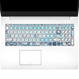 Keyboard Cover for Lenovo IdeaPad 320 330 330s 340s 520 720s 130 S145 L340 S340 15.6 inch / 2020 Lenovo ideapad 3 15.6'' / Lenovo IdeaPad 320 330 L340 17.3'', Peony
