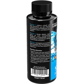MICROBE-LIFT Phos-Out 4-118 ml - Hochwirksamer flüssiger Phosphat-Entferner, verbessert Wasserqualität in Allen Aquarien, frei von Lanthan, bindet effektiv Phosphate.