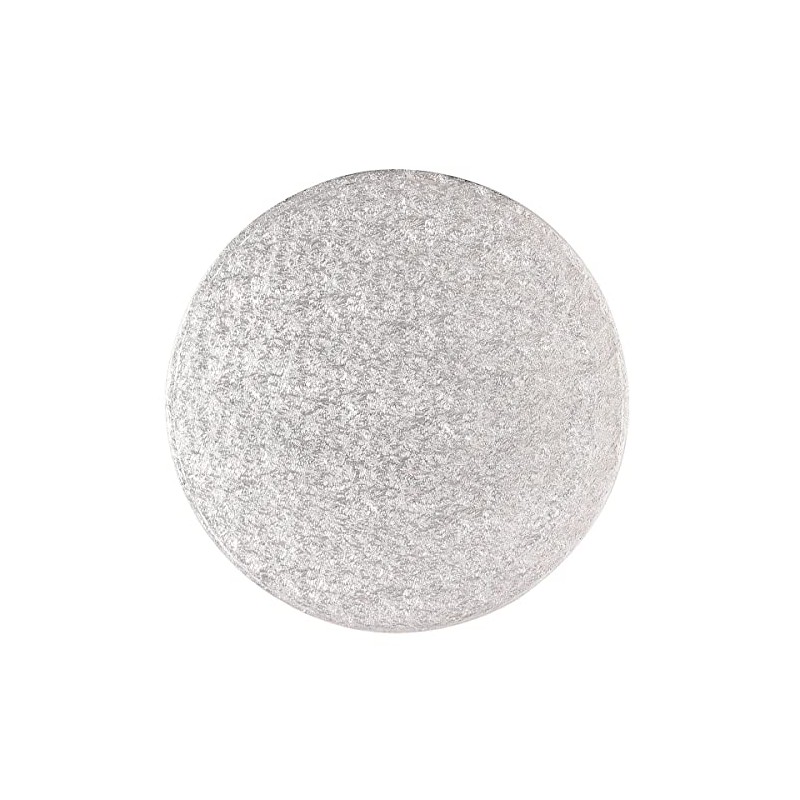 Culpitt Thick Round Turn Edge Cake Cards, Cake Boards, Silver