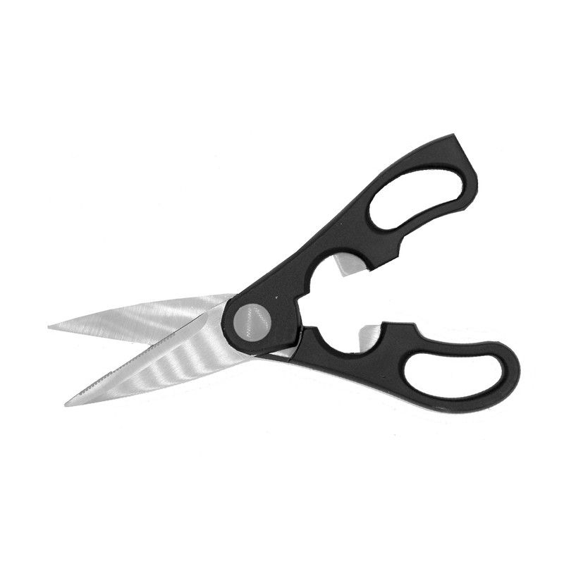 Fackelmann Multi-Purpose Kitchen Scissors With Bottle Opener, Stainless Steel, Silver