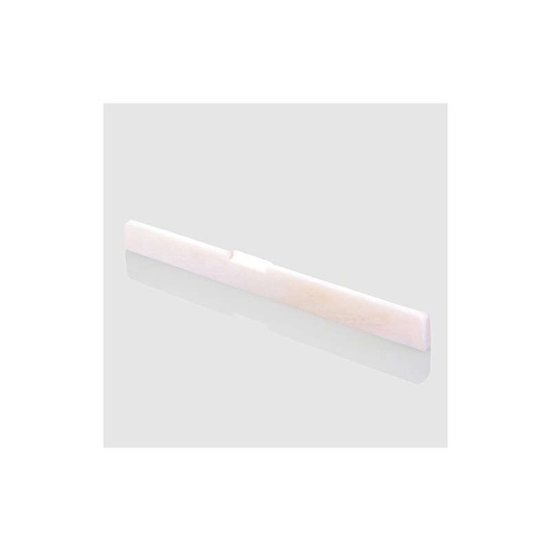 VANSON 80mm Compensated Bone Saddle for Classical Guitars Cmp