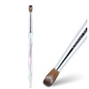 Pincel para Uñas de Acrílico 100% Puro Kolinsky Pinceles Ovalados