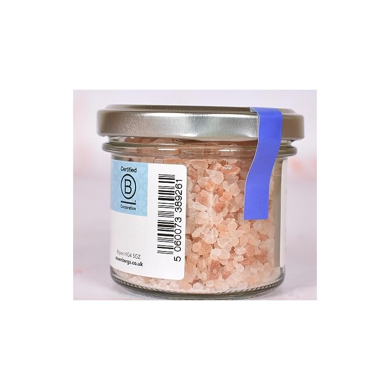 Steenbergs Himalayan Pink Salt - standard jar - 125g