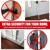 SECURITYMAN 2-in-1 Door Security Bar & Sliding Patio Door Security