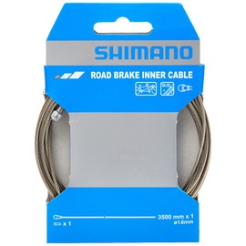 Shimano ROAD Brake Inner Cable Stainless Steel for Tandem 0.06 x 138.8 inches (1.6 x 3500 mm) Y80035014
