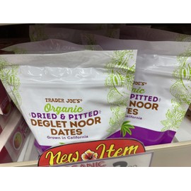 Trader Joe's 2 Pack Trader Joe's Dried Fruit - ORGANIC California Grown DEGLET NOOR DATES