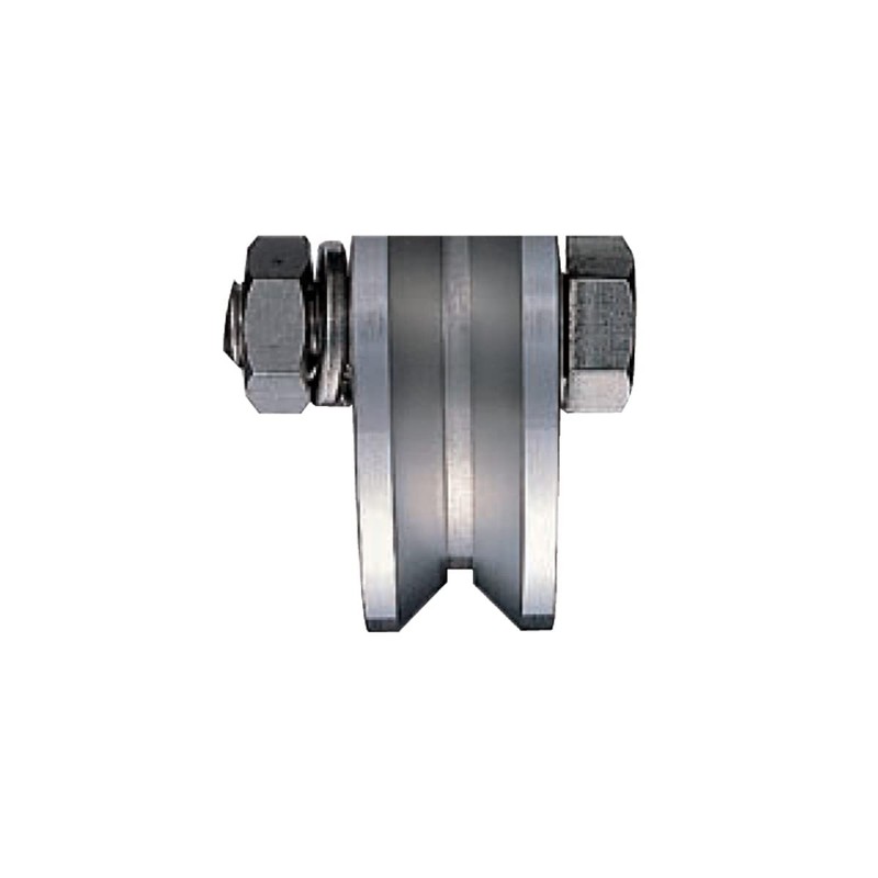 ヨコヅナ 440Cベアリング入 ステンレス重量戸車 V型60mm JCS-0605