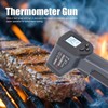 Infrarot-Thermometerpistole, Infrarot-Thermometerpistole Digital Display Handheld Industrielles Thermometer Temperaturtester vorne, Infrarot-Thermometer