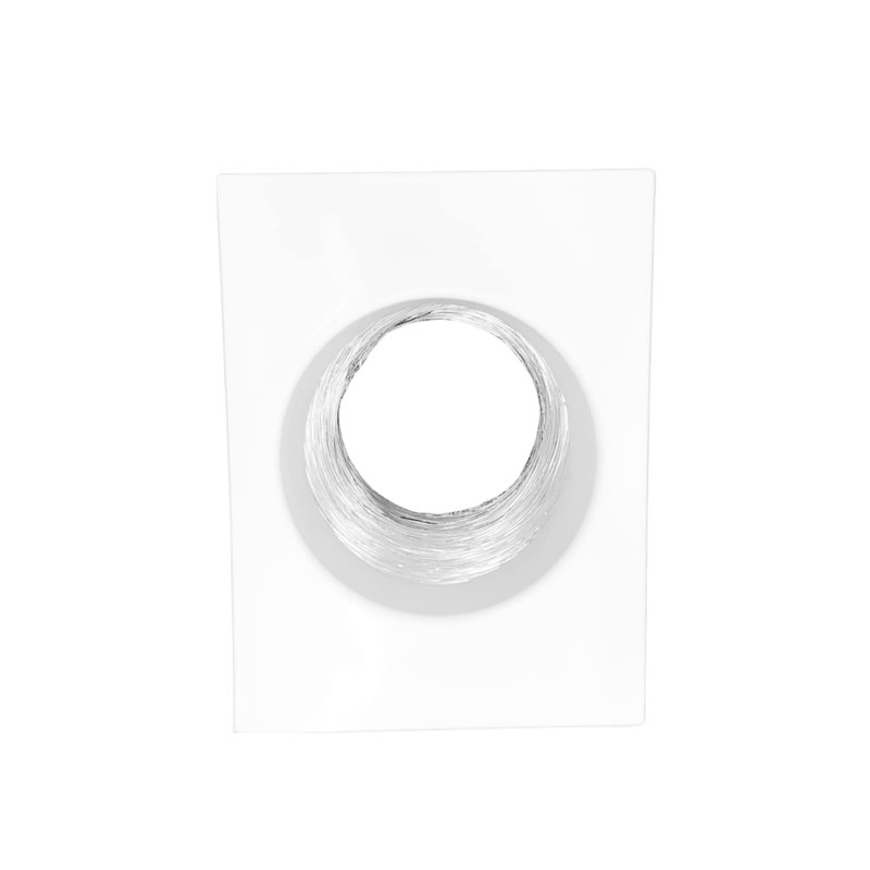 H&C VENT Diameter 120 mm Plastic PVC Duct Connector Flange,
