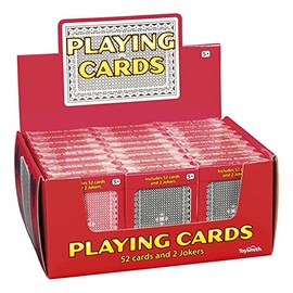 Toysmith 04817 Playing Cards Assorted Colors