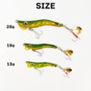 Orurudo Fishing Gear Egui Type Jig Spinner Metal Egui Gold