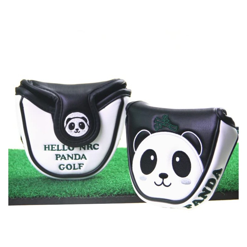 Putter Cover Headcover for Odyssey 2 Ball Mallet Magnetic Fit