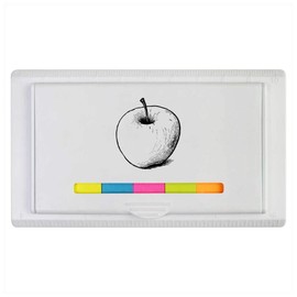 'Tasty Apple' Sticky Note Ruler Pad (ST00033612)