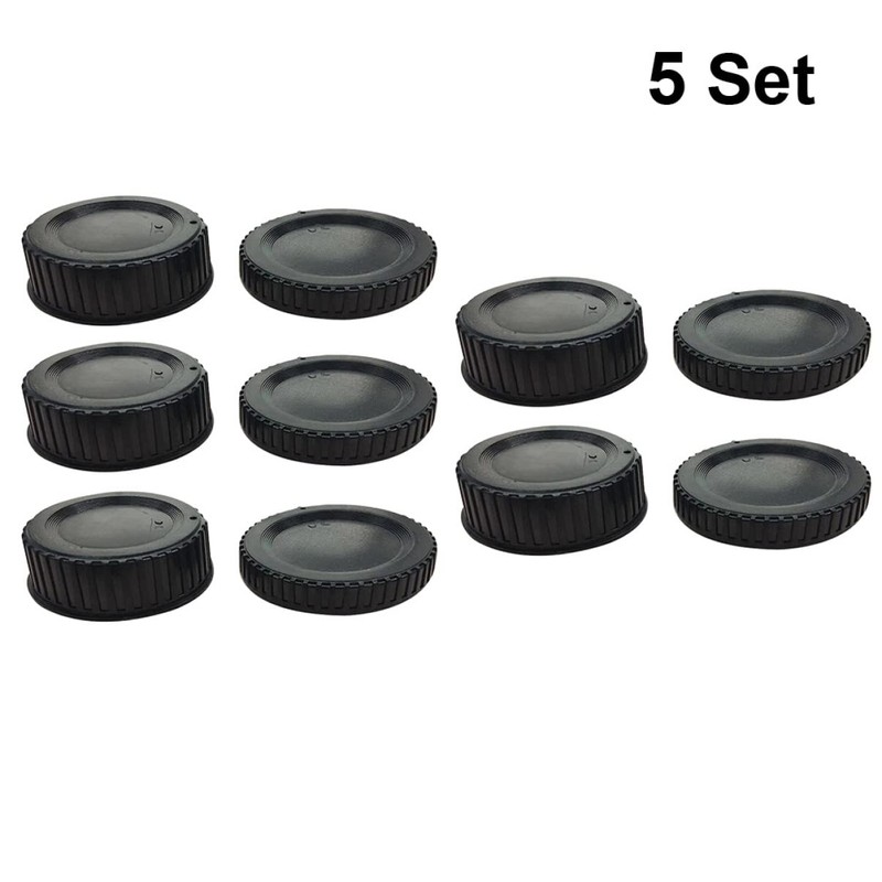 Operitacx 5 Set DSLR Camera Body Cap Set with Rear