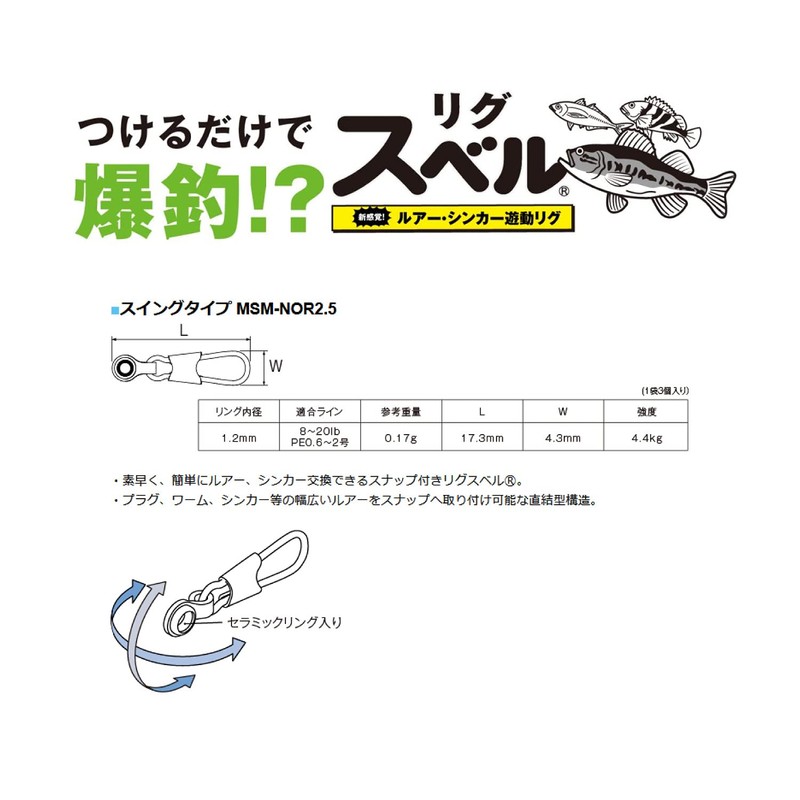 FUJI KOGYO MSM-NOR2.5 Rig Bell Swing Type MSM-NOR2.5