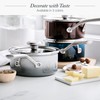 Merten & Storck European Crafted Steel Core Enameled Cookware, 1.4QT
