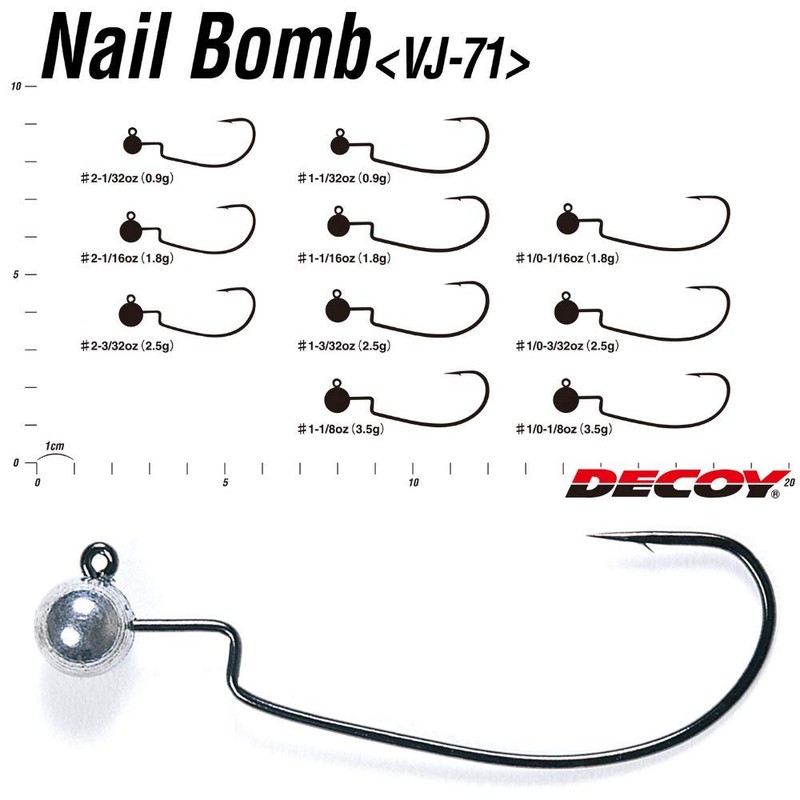 Katsuichi Decoy Nail Bomb VJ-71 1/8oz #1