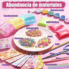 Nano Tape Kit de Burbujas,DIY Cintas Nano para Niños,3 Rollos de Pegatinas de Burbujas de Plástico con Cubo de Almacenamiento,Regalos Juguete Divertido,para Niños y Niñas
