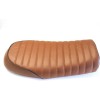 JMTBNO Motorcycle Flat Brat&Hump Saddle Seat Vintage For Honda Suzuki