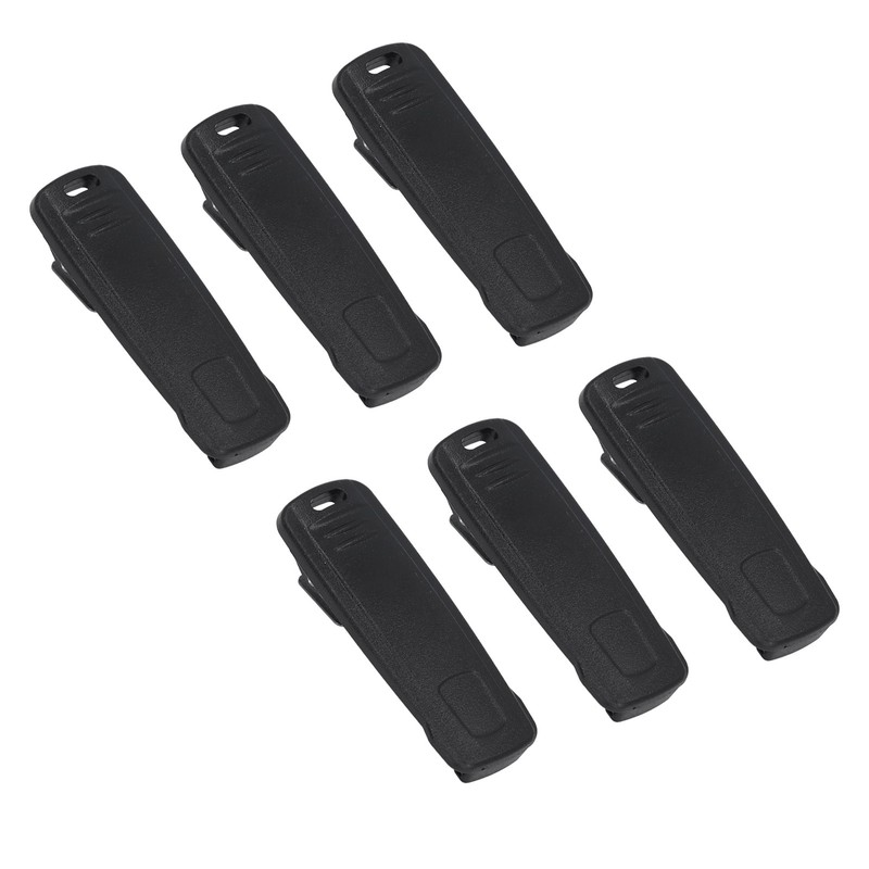 6Pcs Walkie Talkie Belt Clip Portable Sturdy Easy Installation Radio