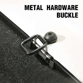 PLABBDPL 4 Pack Hardtop Quick Remover Mounting Screws, Lashing Rings D-Anchor Lashing Straps Suitable for JK YJ TJ JKU Sports/Sahara/for Rubicon X Unlimited 95-17