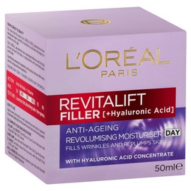 L'Oréal Paris, Day Cream, Plumping And Anti-Wrinkles, Revitalift Filler, 50ml