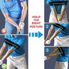 Golf Grip Trainer Club Grips Golf Training Aid Set Swing