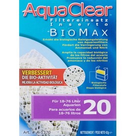 Aqua Clear AquaClear 20 BioMax, Aquarium Filter Replacement Media, A1370A1