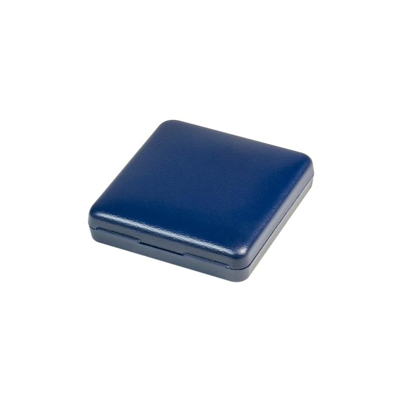 LINDNER Das Original Coin Case with Blue Velour Insert for