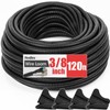 120 FT Wire Loom 3/8 Inch, Split Wire Loom Tubing