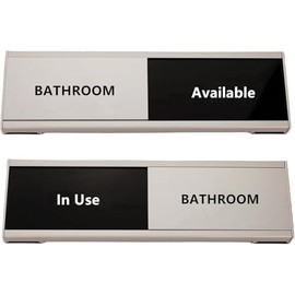 Bathroom signs privacy sign American minimalist,In Use/Available Thickened aluminium adjusts the sliding vacant occupied home signs