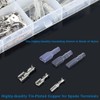 MMOBIEL 315pcs 2.8mm 4.8mm 6.3mm Male and Female Brush Connectors