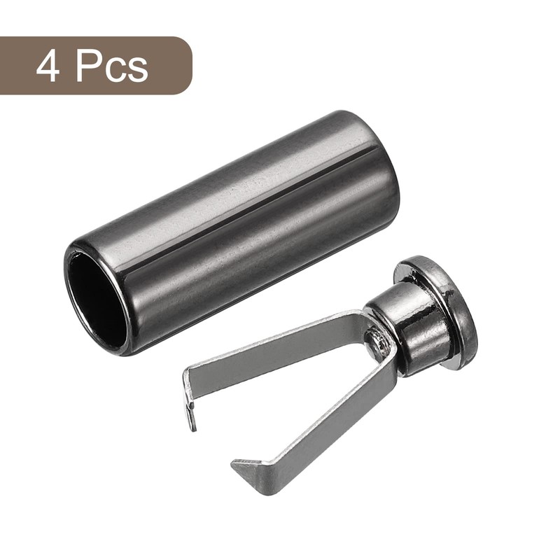 uxcell Shoelace Tips, 4pcs - Alloy Shoe Lace Ends Tips,