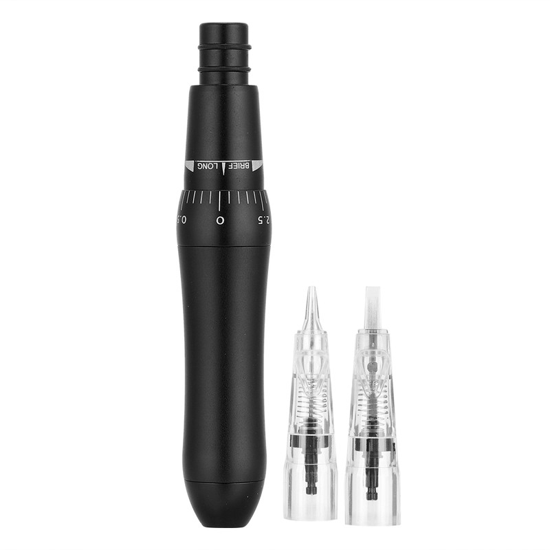 Electric Eyebrow Lip Microblading Tattoo Pen Semi Permanent Machine (Black)