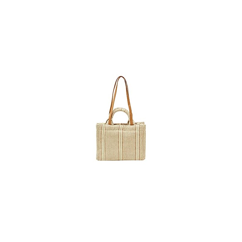 Esprit Orlane Small Jute Shopper, 290/Light Beige
