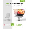 acer Laptop Stand for Desk - with 360 Swivel Base,