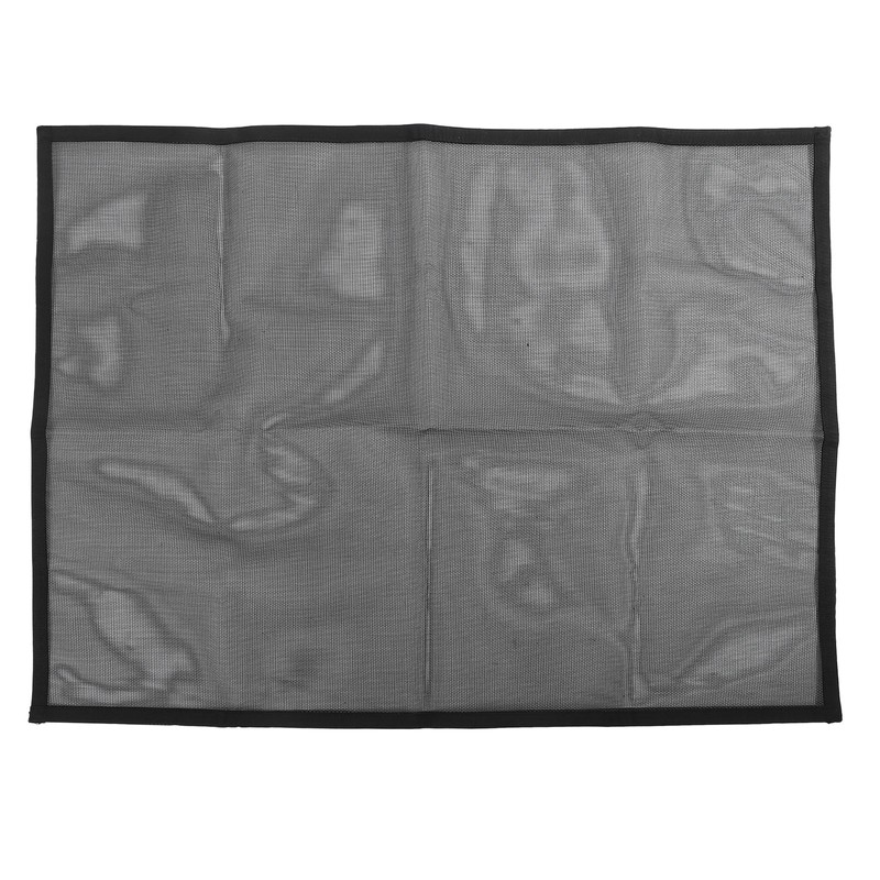 Fireplace Screen PVC Spark Guard Cover Safe Mesh Gate Dustproof