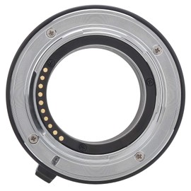 Macro Autofocus Close Up Extension Tube 10mm 16mm CNC Adapter Macro Photography for Fuji X Mount Camera Aluminum Alloy ABS Plastic Lightweight and Portable Black